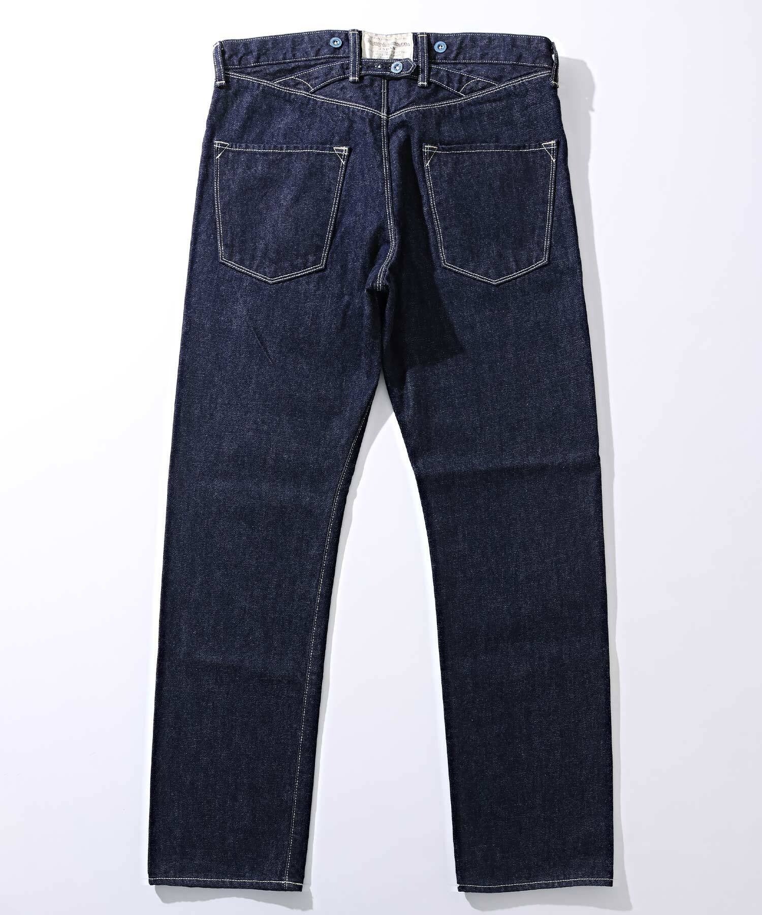 GS2449930 N/KEELMAN PANTS(O/WASH) - INDIGO