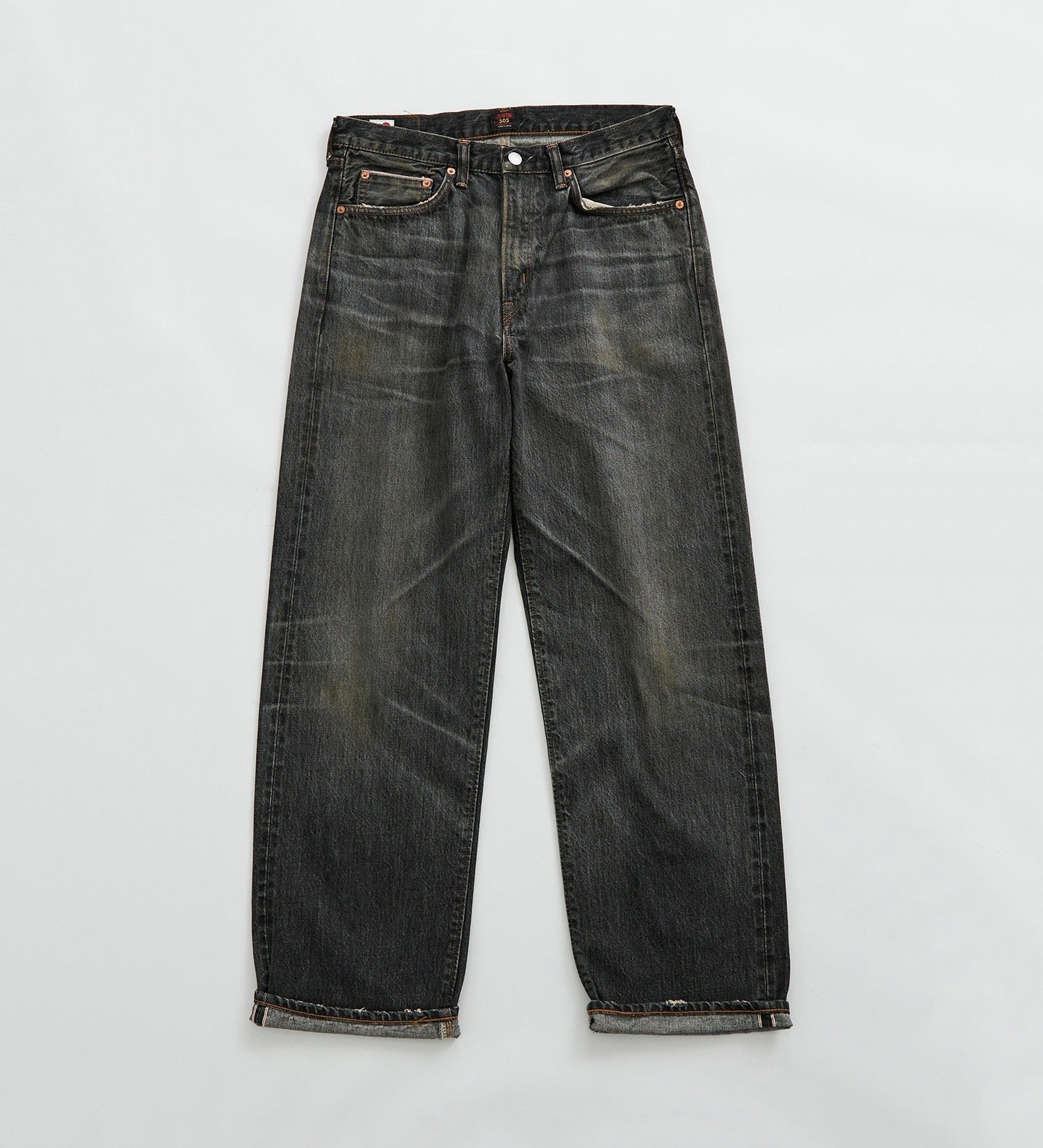 平*員様 SNM4 WIDE STRAIGHT PANTS サイズ2 E50540-182 505Z WIDE STRAIGHT - BLACK DENIM 2