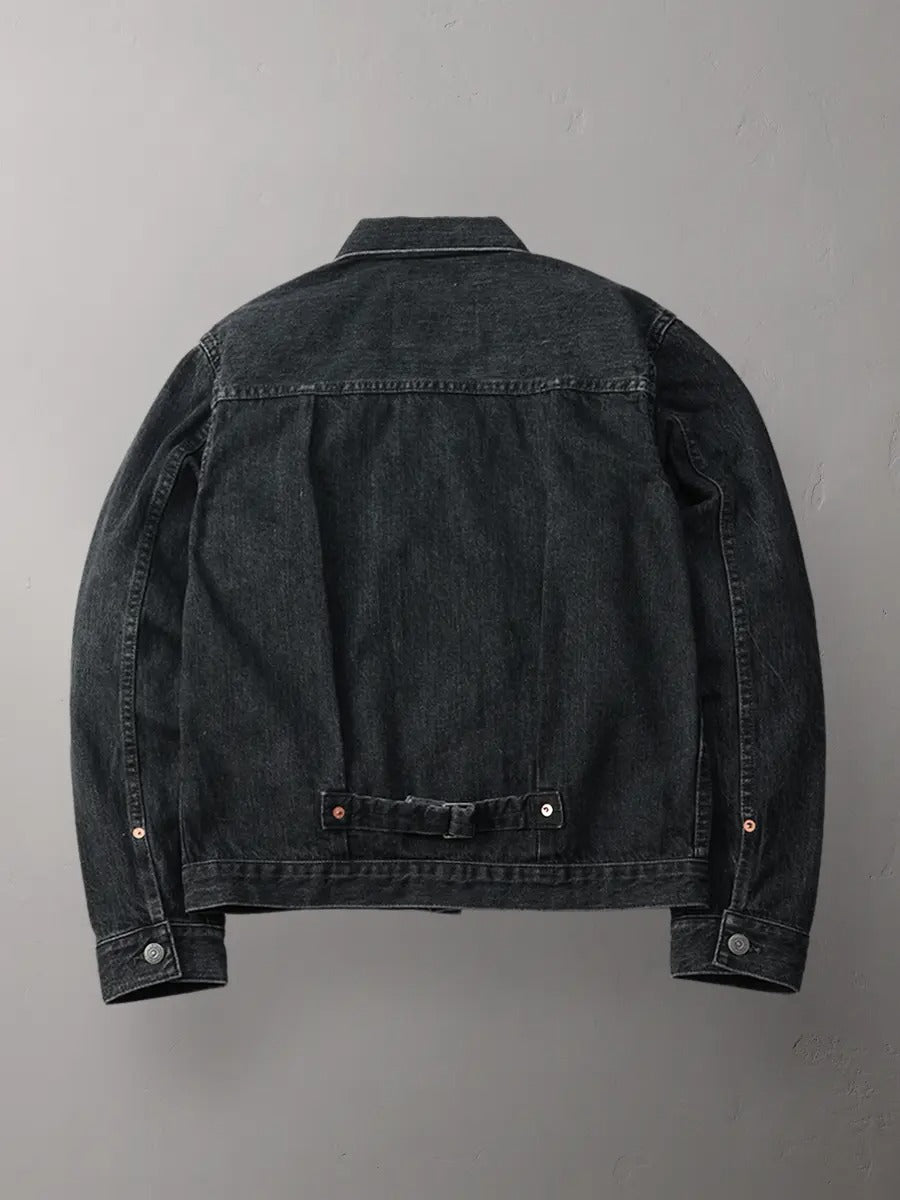 FN-OJ-DB001C JACKET - BLACK 40'S - BLACK