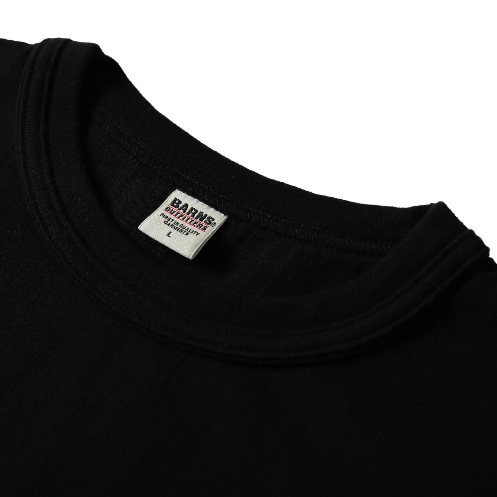 BR-25281 "STANDARD" 18/- OE Tough neck S/S Print T-shirt Limited Item - BLACK