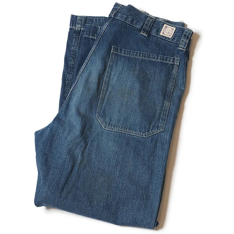 JG-01 1910S NETMAKER'S TROUSERS - USED WASH