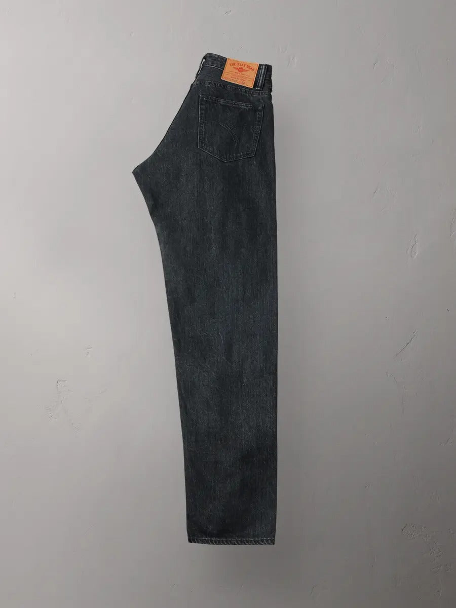 FN-DB003C PANTS - BLACK WIDE TAPERED - BLACK
