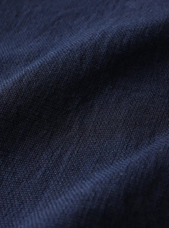 FN-SCK-009L INDIGO DOBBY WORK SHIRT - INDIGO