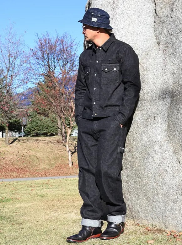 FN-OJ-D004 JACKET - 12oz DENIM 50's - INDIGO