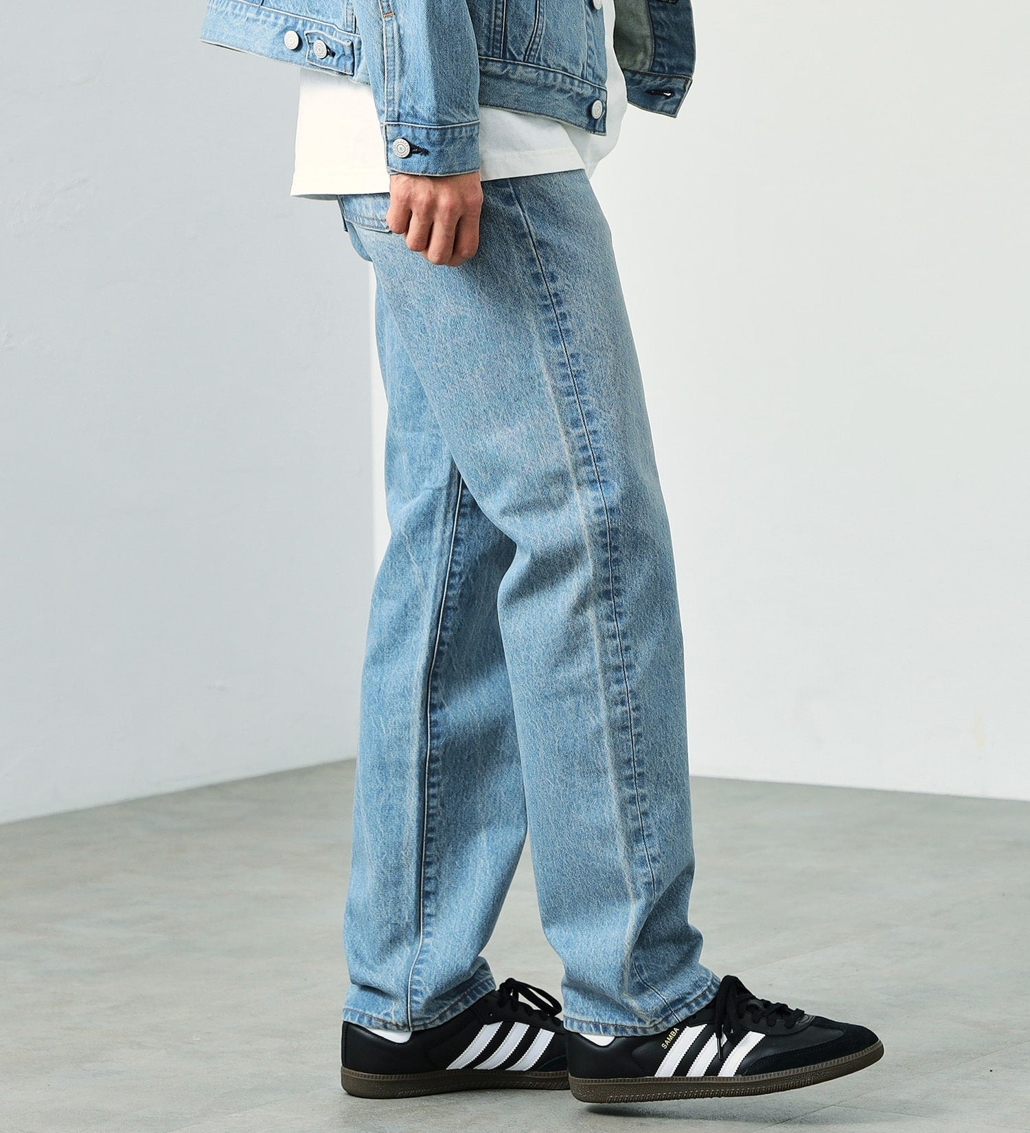 E50323-1056 503 REGULAR STRAIGHT USED - LIGHT BLUE