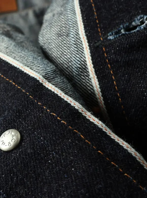 FN-OJ-D002 JACKET - DENIM 50's - INDIGO