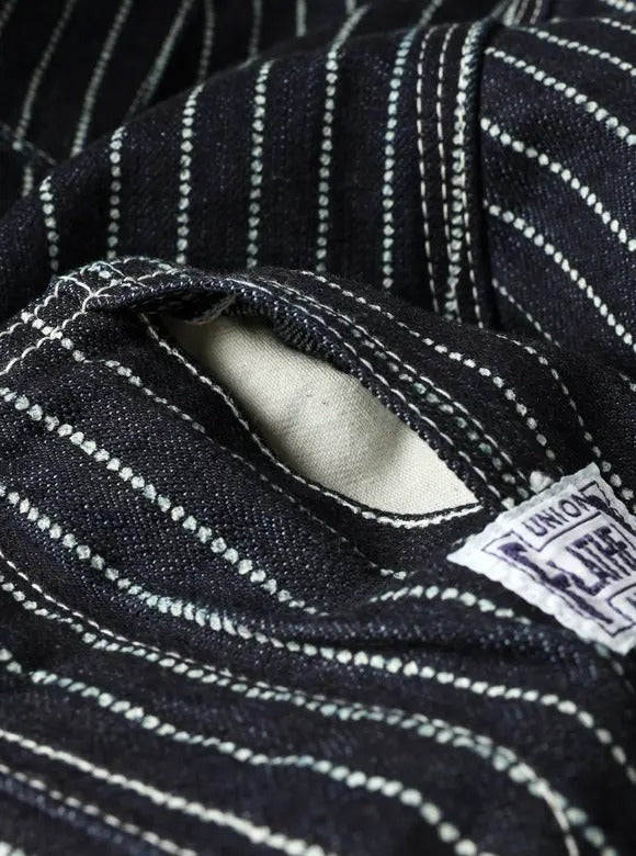 FN-OJ-DC701 10ozDENIM WABASH COVERALL JACKET - INDIGO