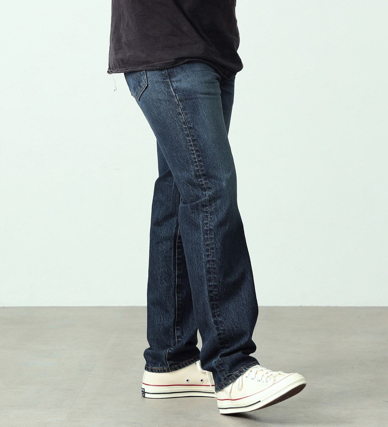 E50323-2026 503 REGULAR STRAIGHT USED - DARK BLUE