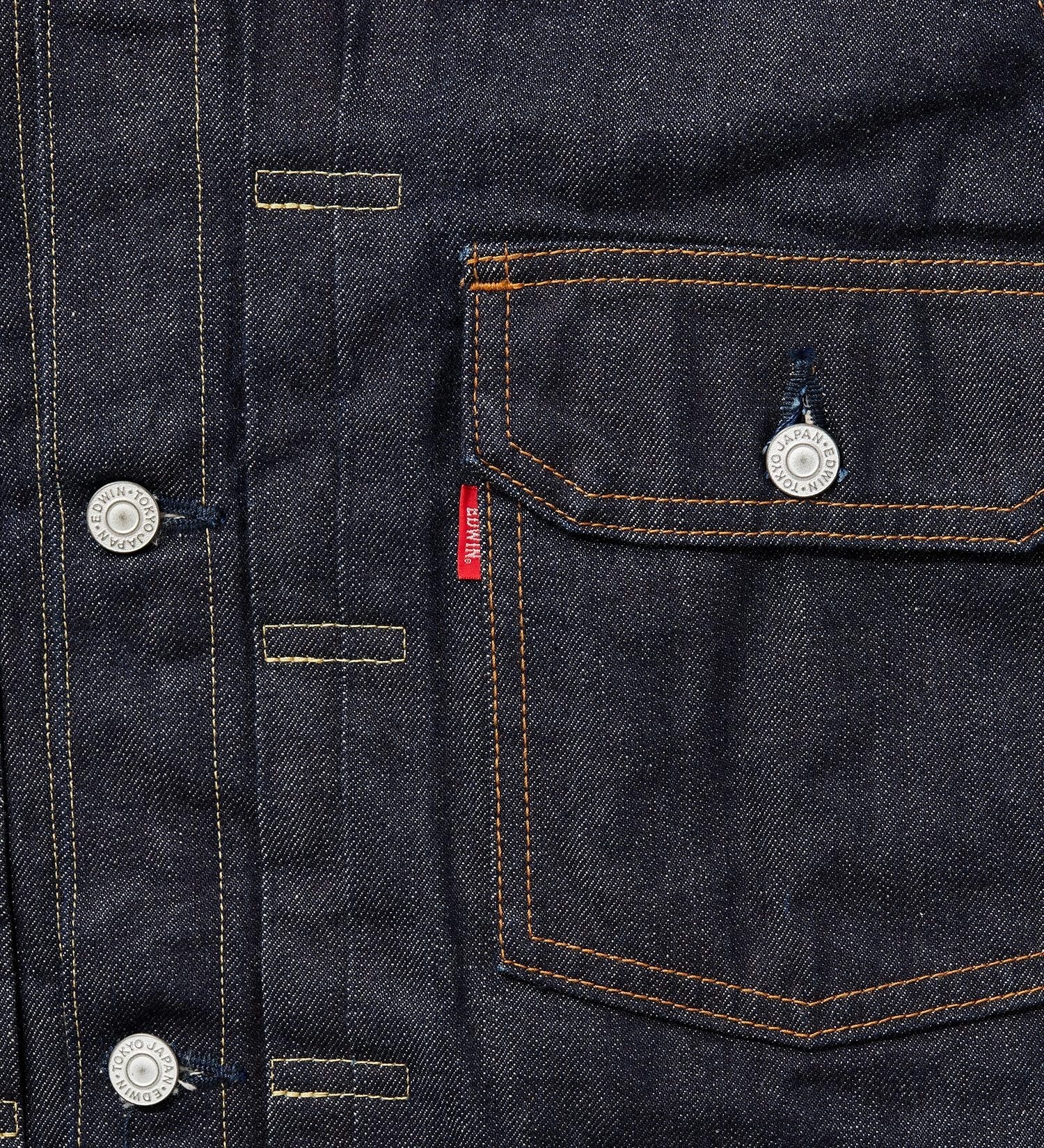 E55550-100 505 50DENIM JACKET - INDIGO BLUE