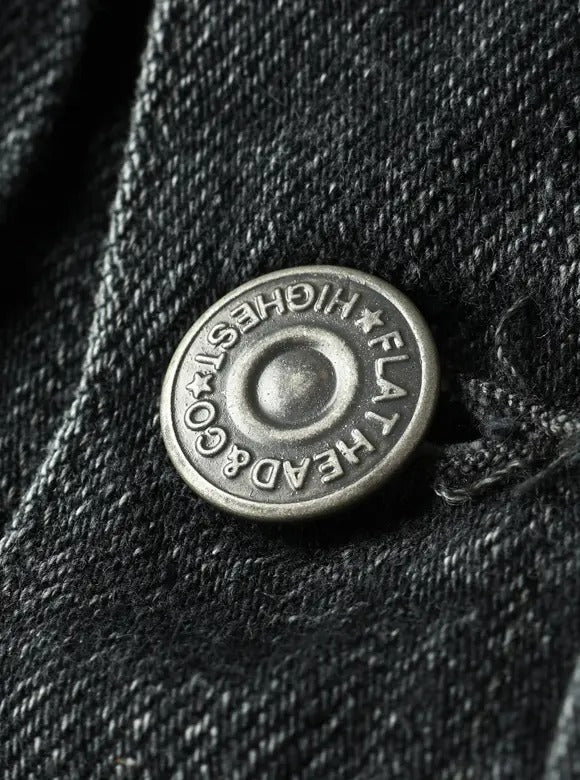 FN-OJ-DB001C JACKET - BLACK 40'S - BLACK