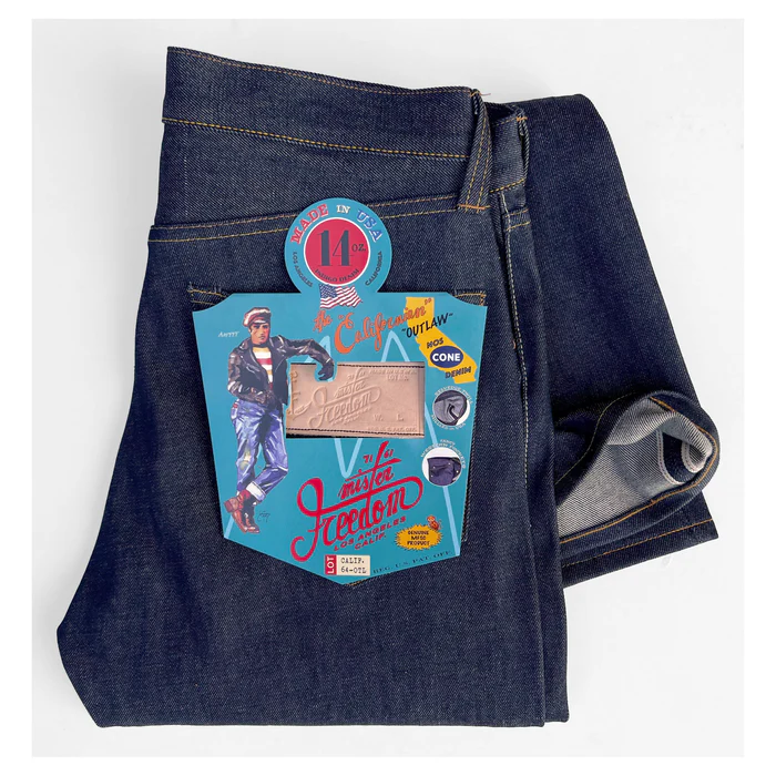 CALIFORNIAN "OUTLAW" LOT64 (STRAIGHT LEG) - NOS CONE DENIM