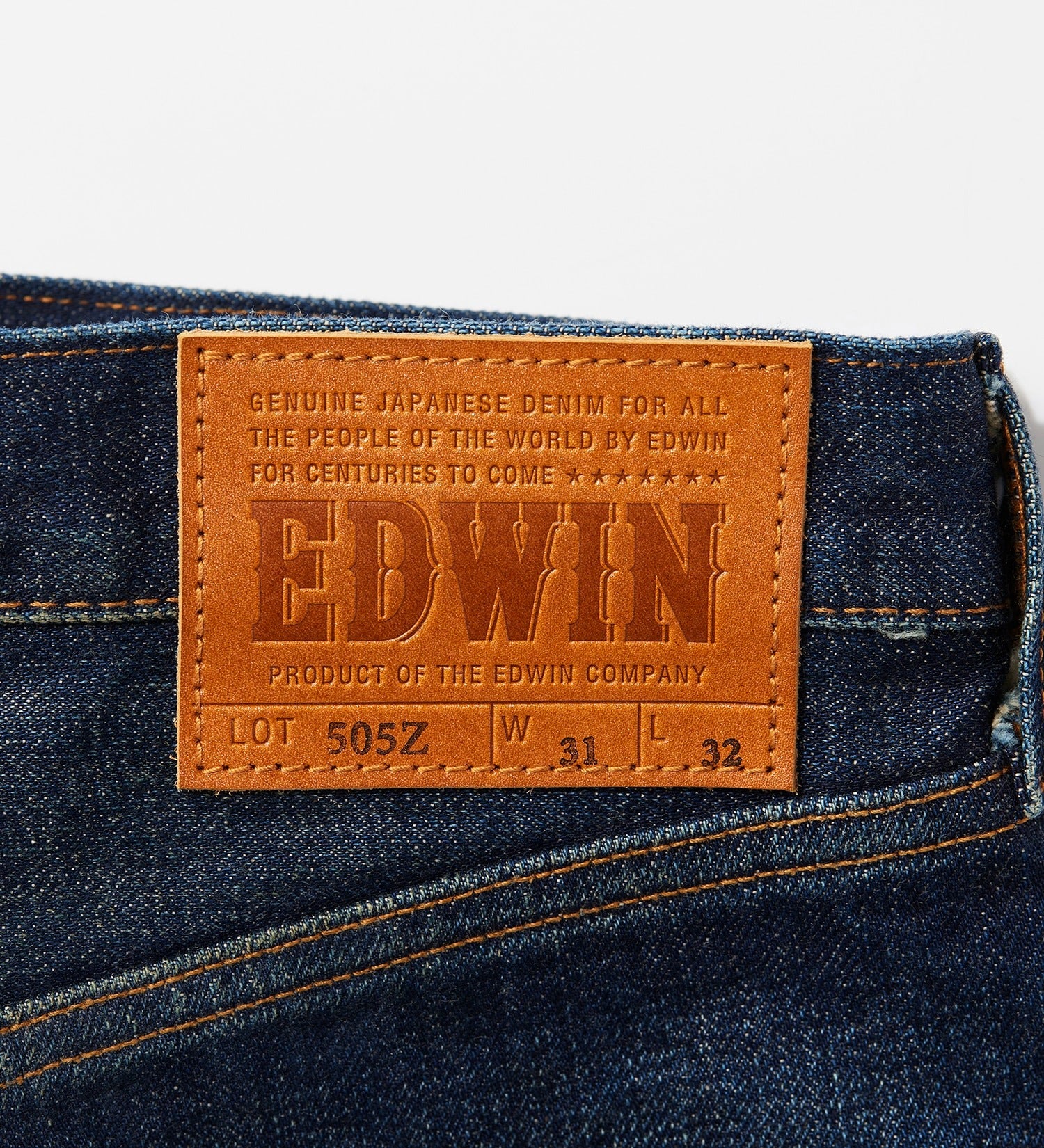 E50540-126 505Z WIDE STRAIGHT - DARK BLUE