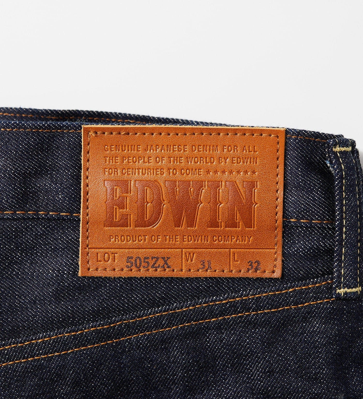 E50550-100 505ZX LOOSE STRAIGHT - INDIGO BLUE