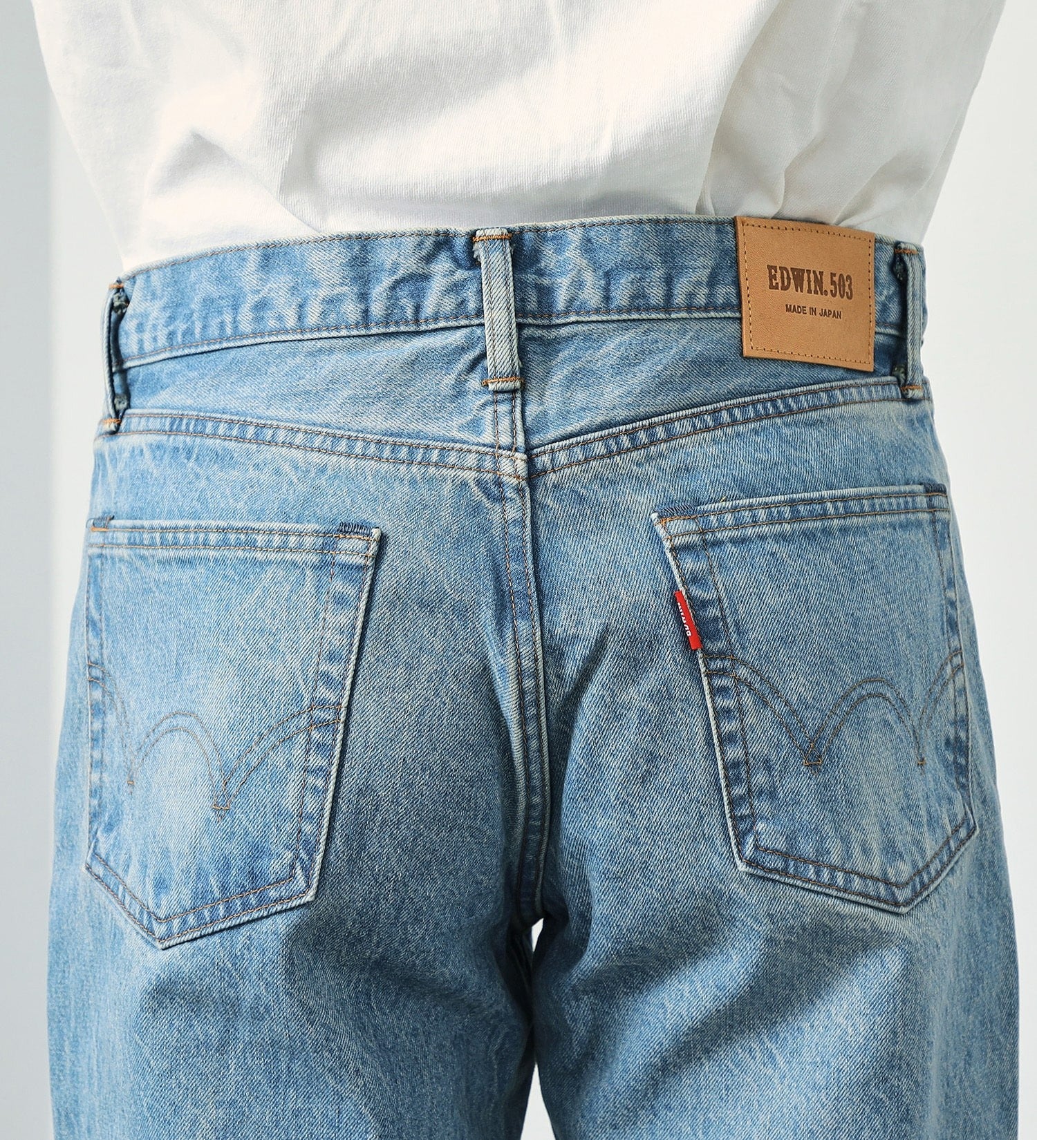 E50323-1056 503 REGULAR STRAIGHT USED - LIGHT BLUE