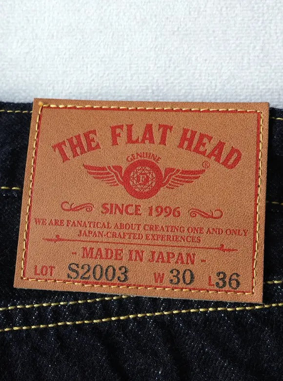 FN-S2003 12ozDENIM TROUSERS - WIDE TAPERED - INDIGO