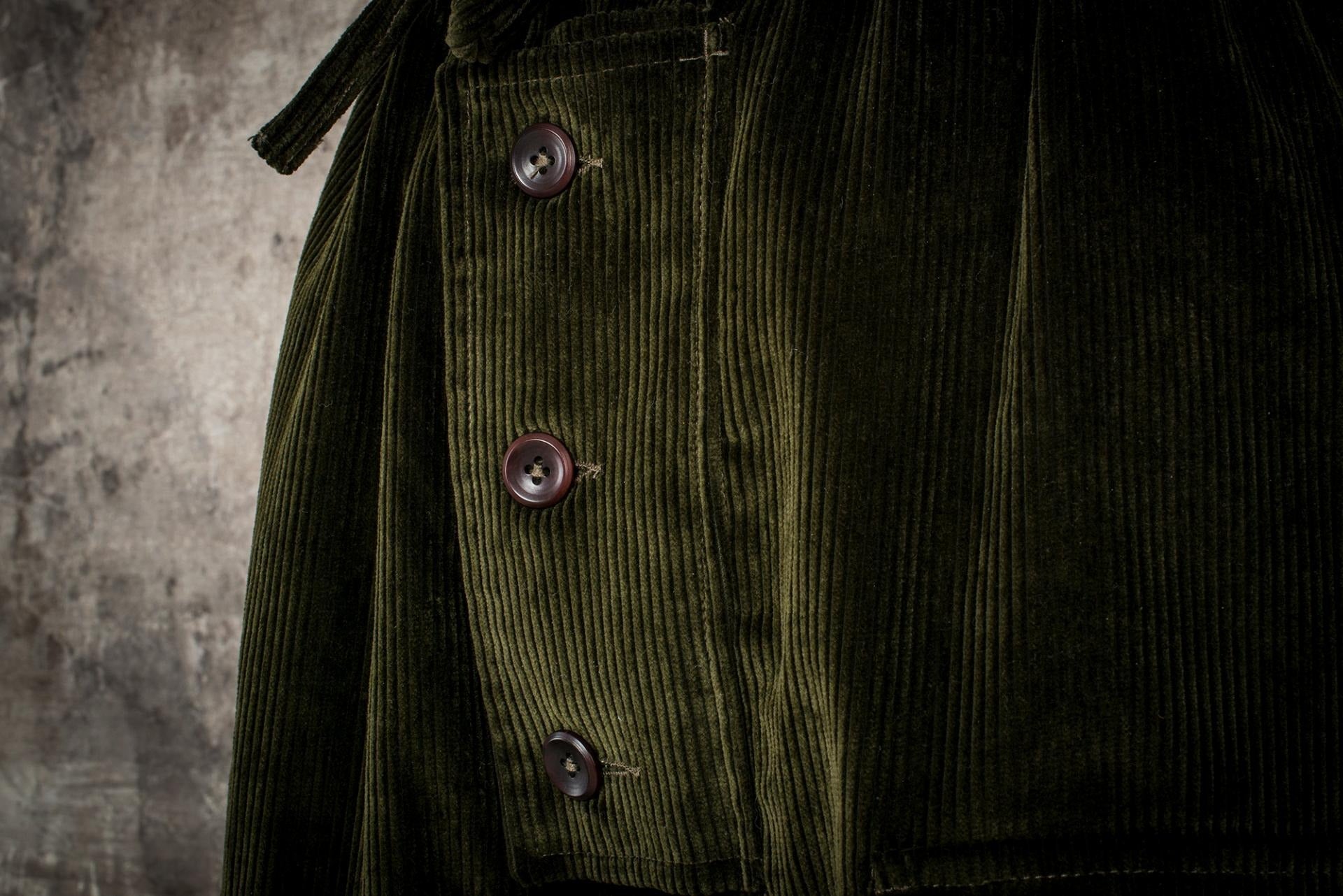 LE PANTALON "SUBMARINER" EN VELOURS CÔTELÉ - KAKI