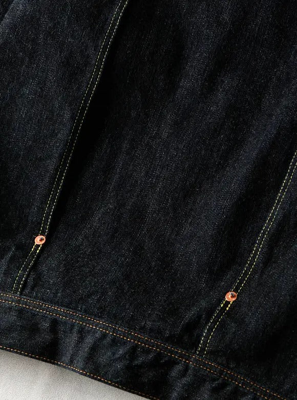 FN-OJ-D101 14.5ozDENIM JACKET - 40's - INDIGO