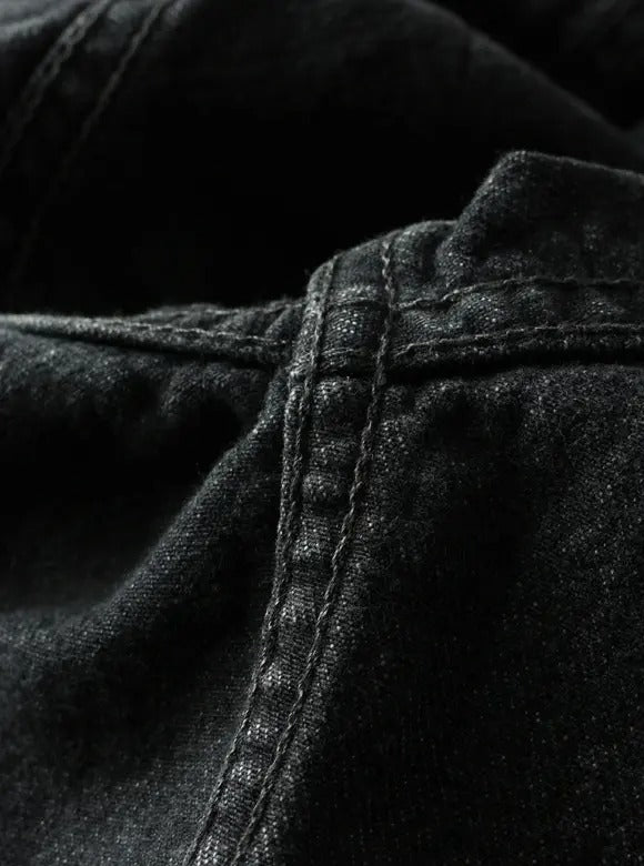 FN-OJ-DB001C JACKET - BLACK 40'S - BLACK