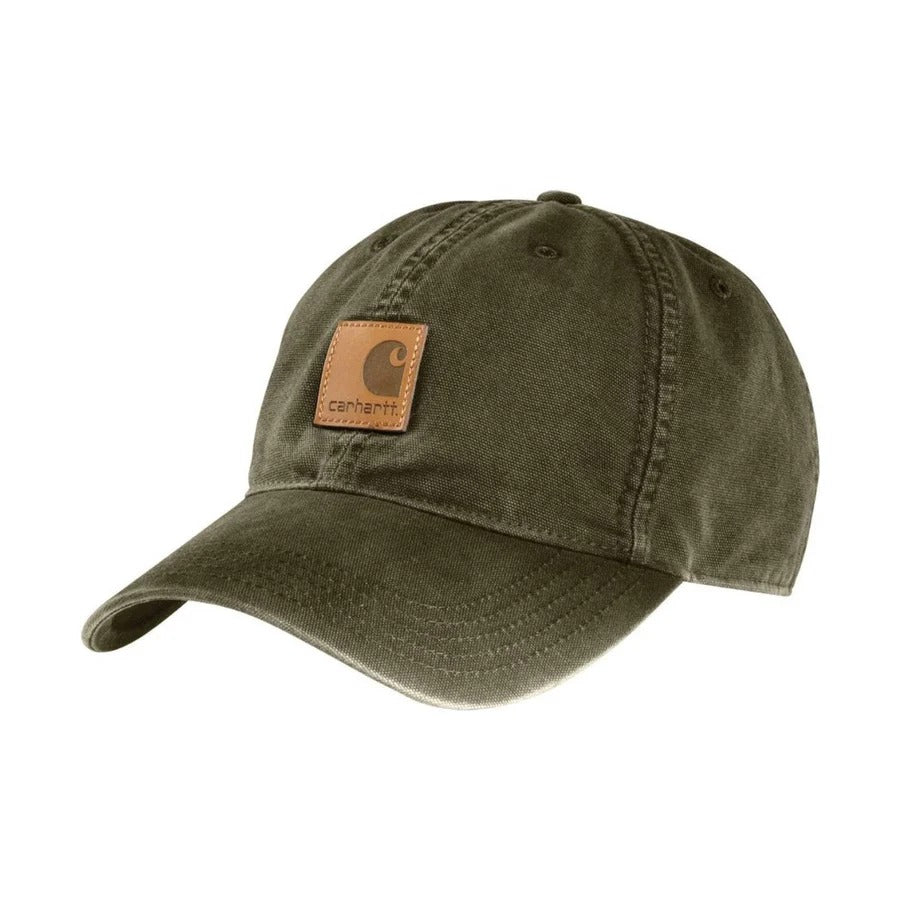 CANVAS CAP - ARMY GREEN