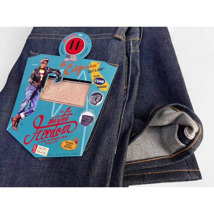 CALIFORNIAN "OUTLAW" LOT64 (STRAIGHT LEG) - NOS CONE DENIM