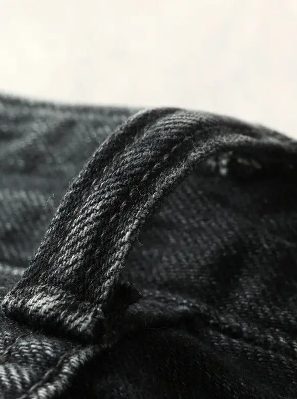 FN-DB003C PANTS - BLACK WIDE TAPERED - BLACK