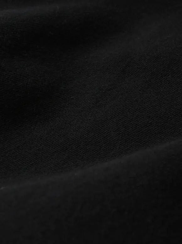 FN-SWC-101 SWEATSHIRT - FLYING WHEEL - BLACK