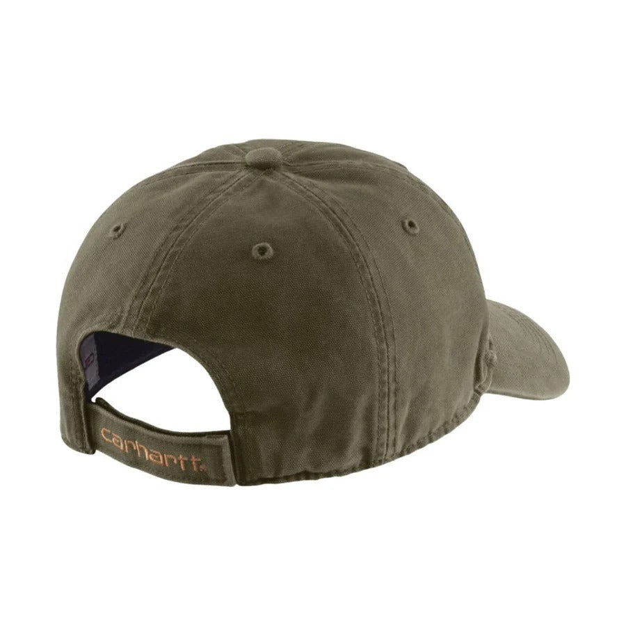 CANVAS CAP - ARMY GREEN