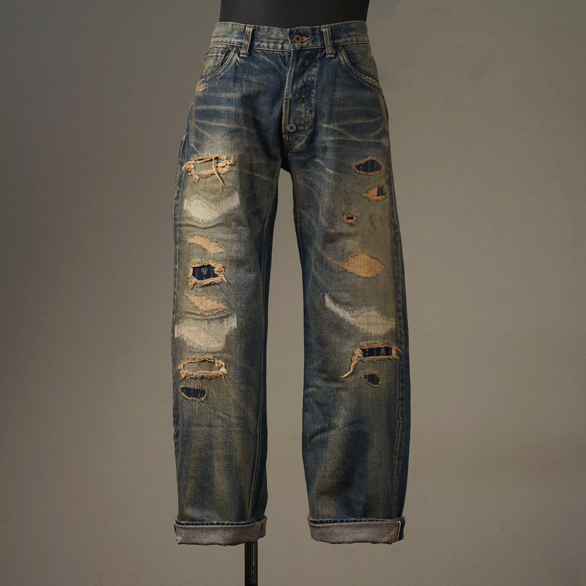 GLADDEN - DENIM "TYPE-1 A" - INDIGO VINTAGE FINISH