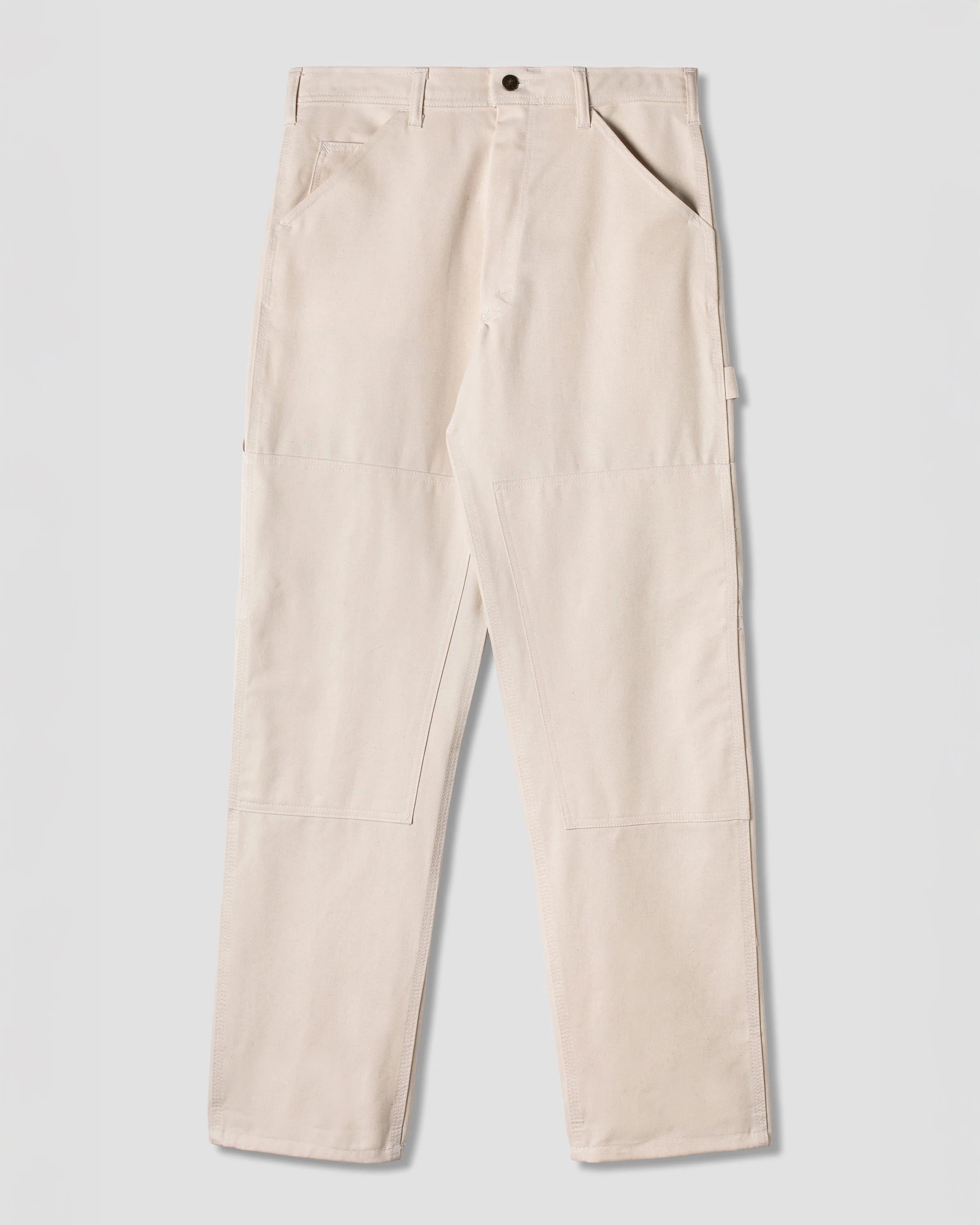 0154 DOUBLE KNEE PAINTER PANT - NATURAL DRILL