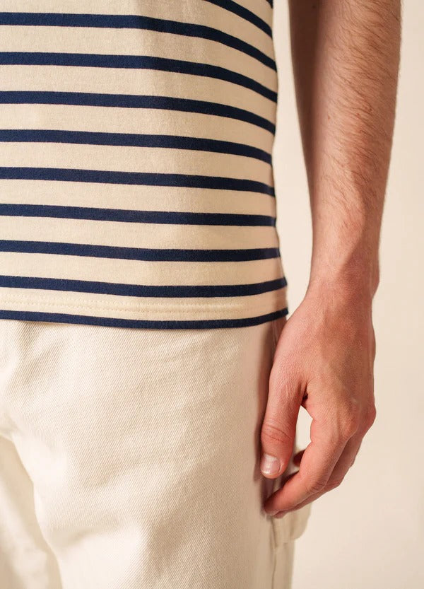 LEVANT MODERN - ECRU/MARINE