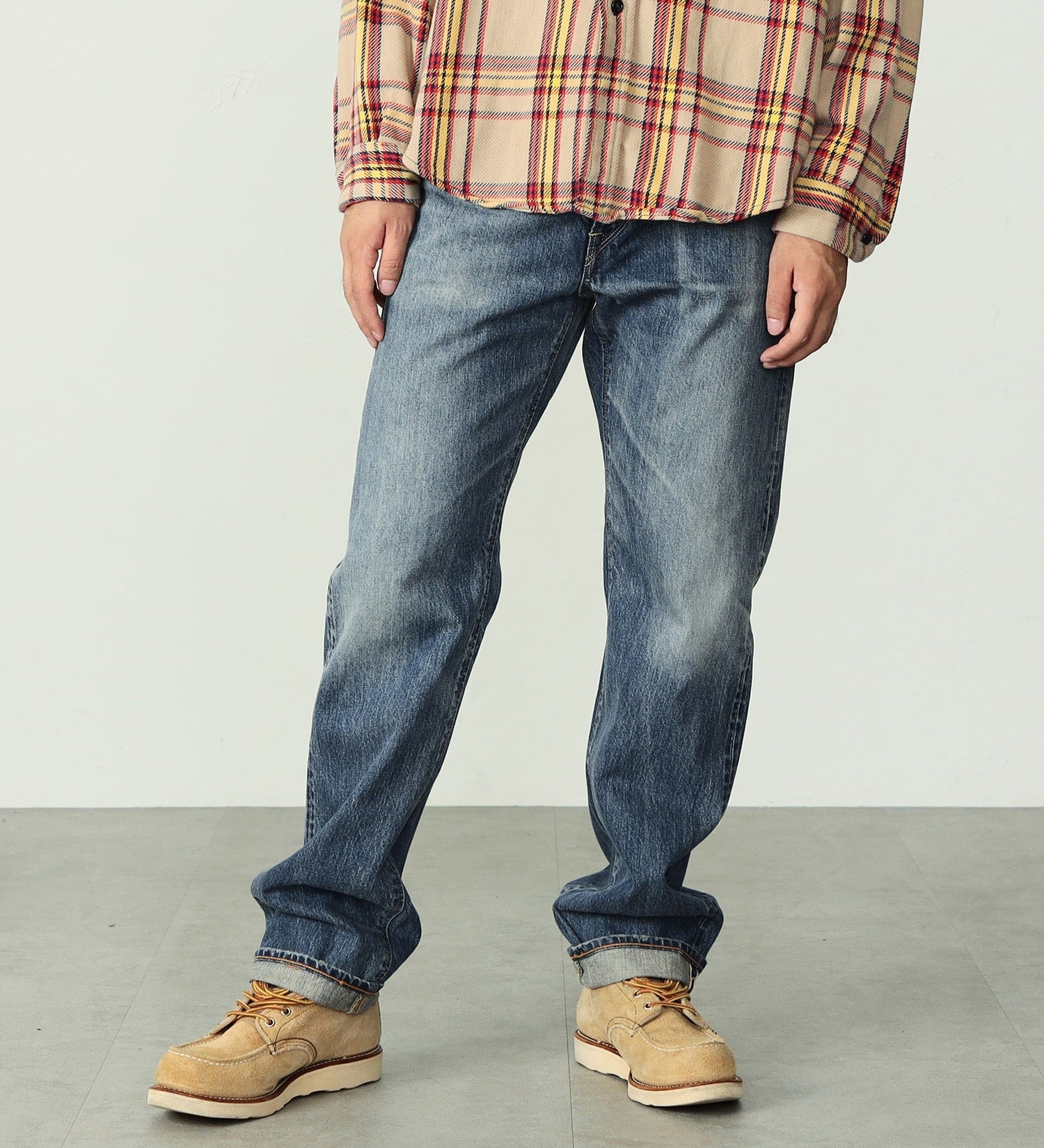 E50550-146 505ZX LOOSE STRAIGHT - MEDIUM BLUE