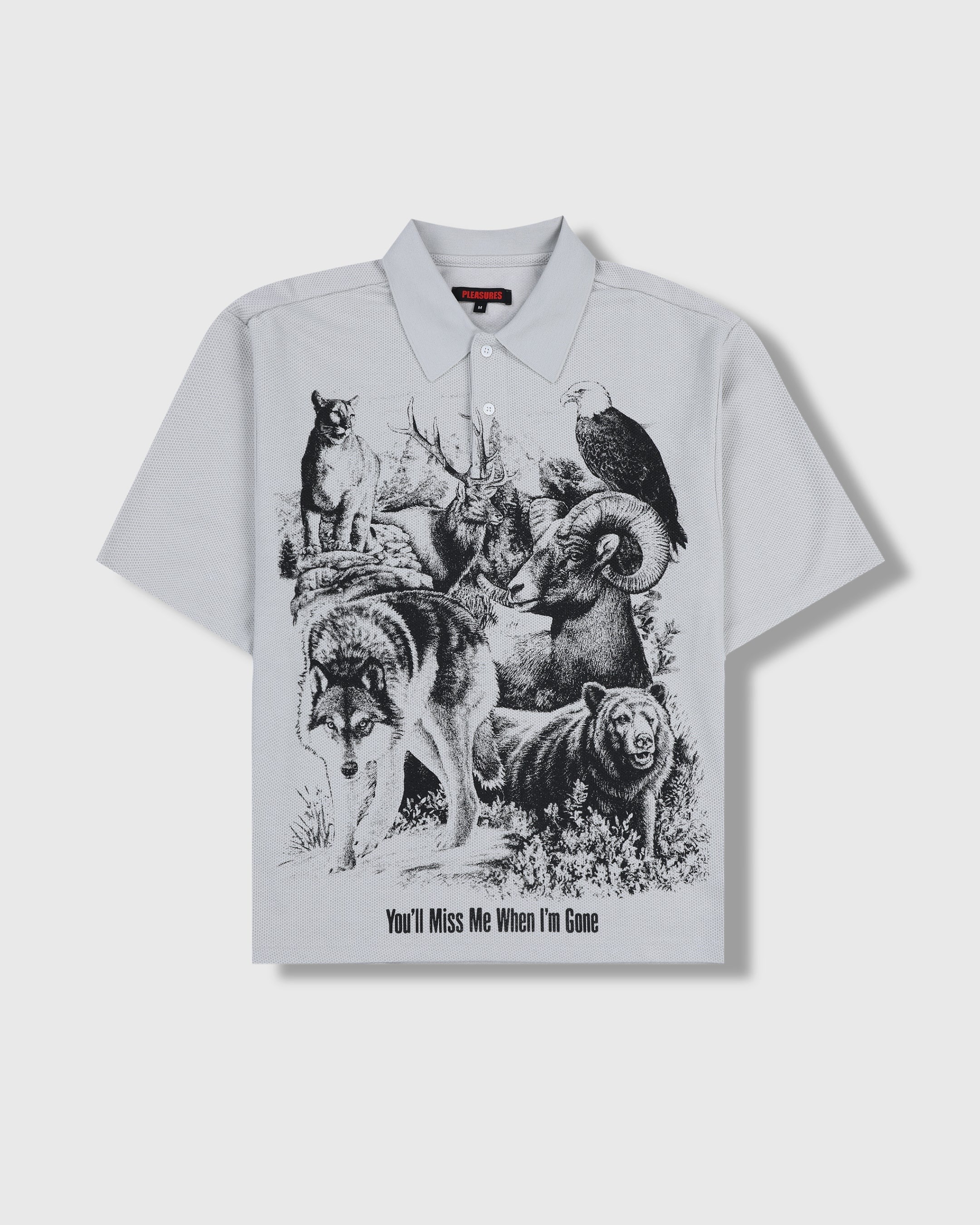 STEEL REVIVAL BOXY POLO - STEEL