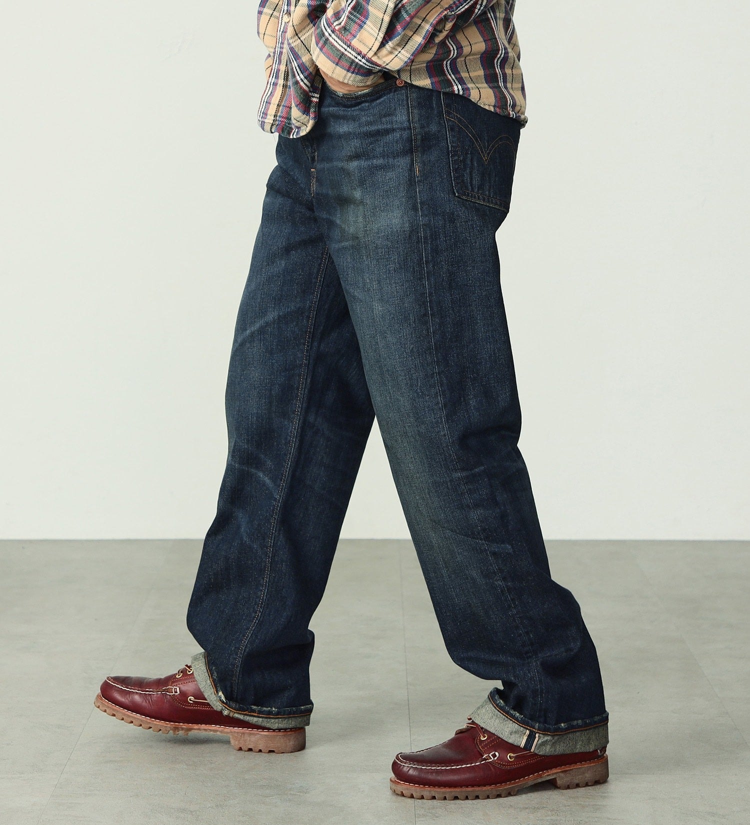 E50540-126 505Z WIDE STRAIGHT - DARK BLUE