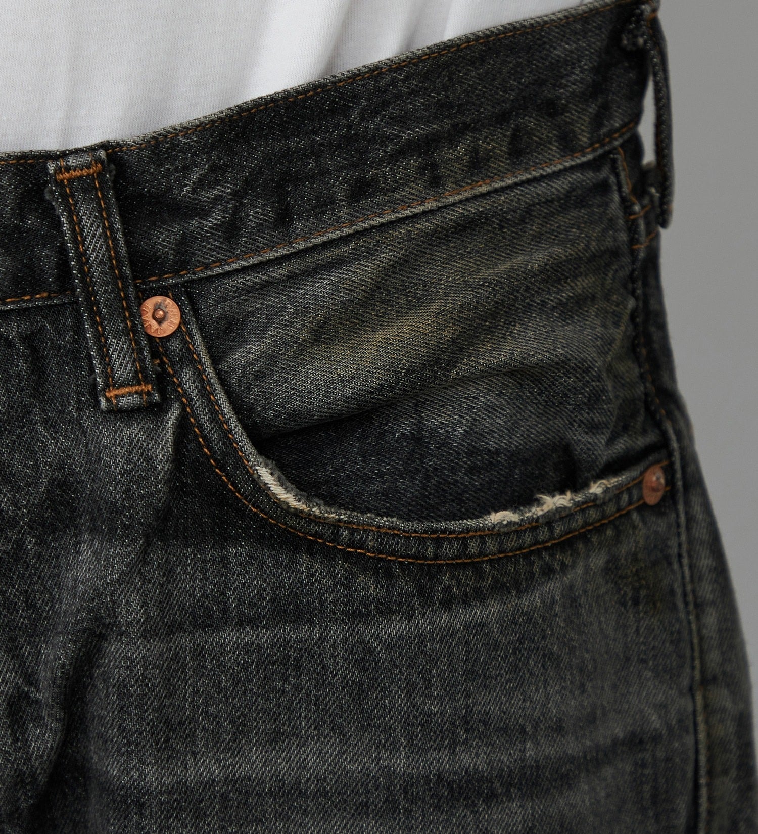 E50540-182 505Z WIDE STRAIGHT - BLACK DENIM 2