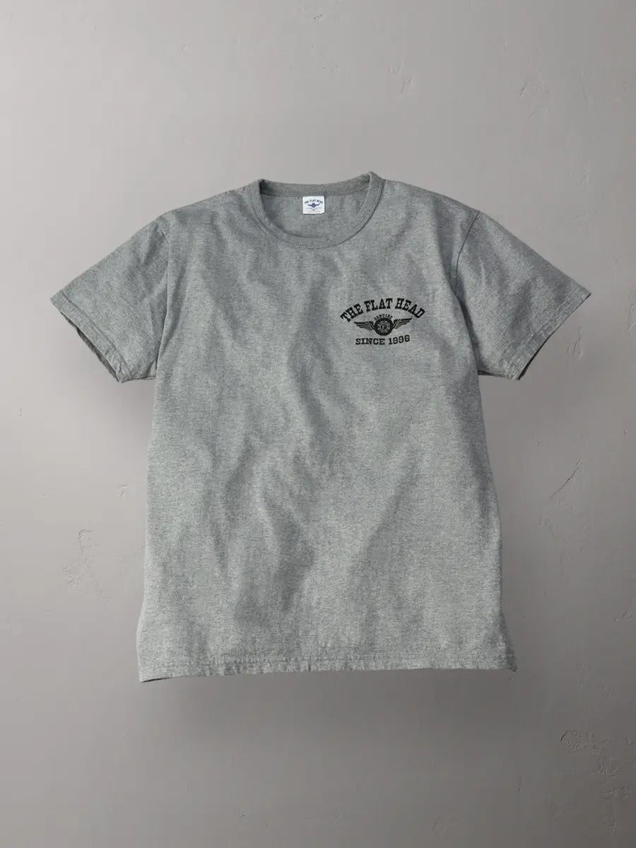 FN-THC-202 T-SHIRT - FLYING WHEEL - GRAY