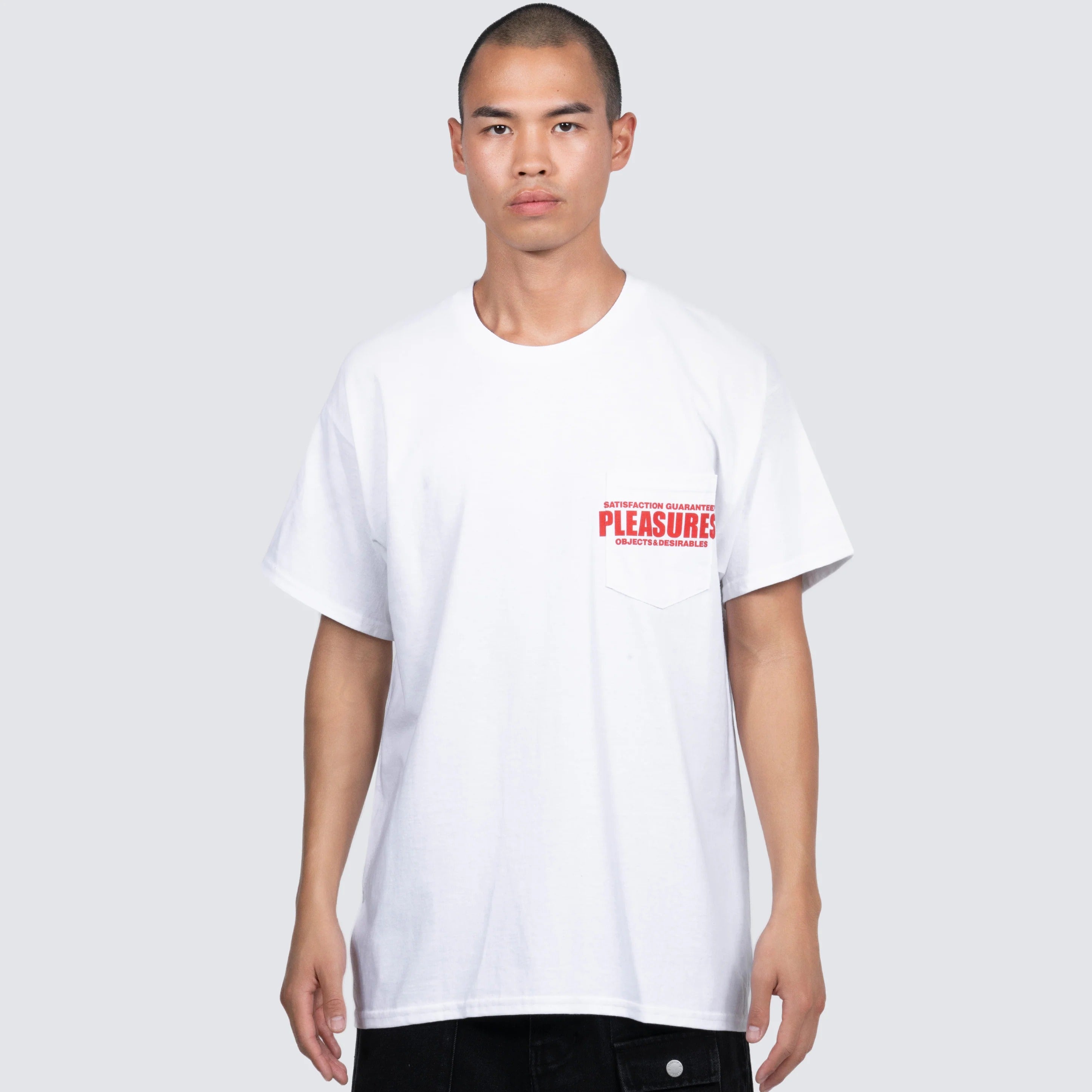 STAFF POCKET TEE S/S - WHITE