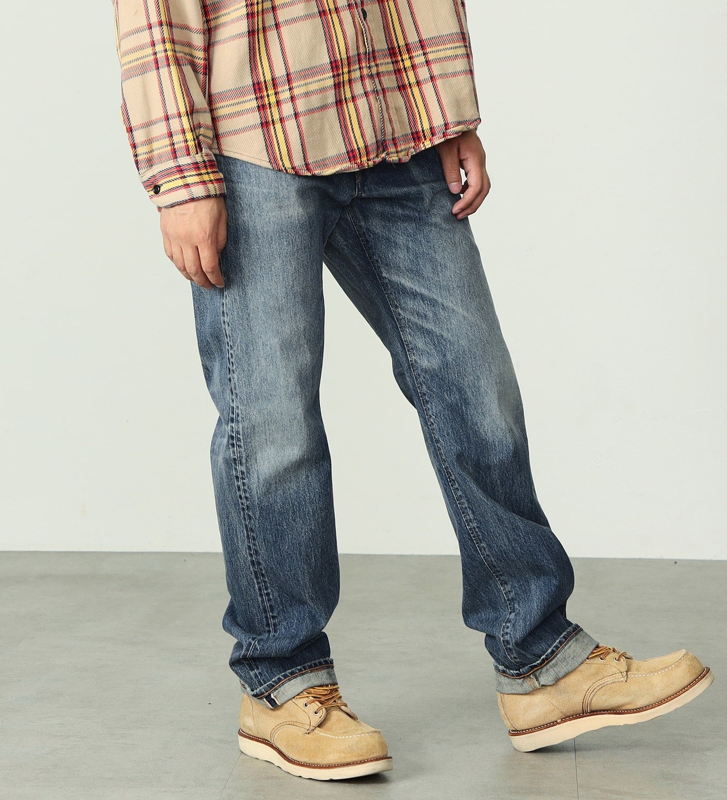 E50550-146 505ZX LOOSE STRAIGHT - MEDIUM BLUE