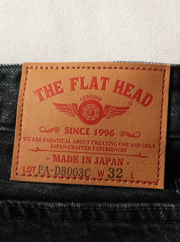 FN-DB003C PANTS - BLACK WIDE TAPERED - BLACK