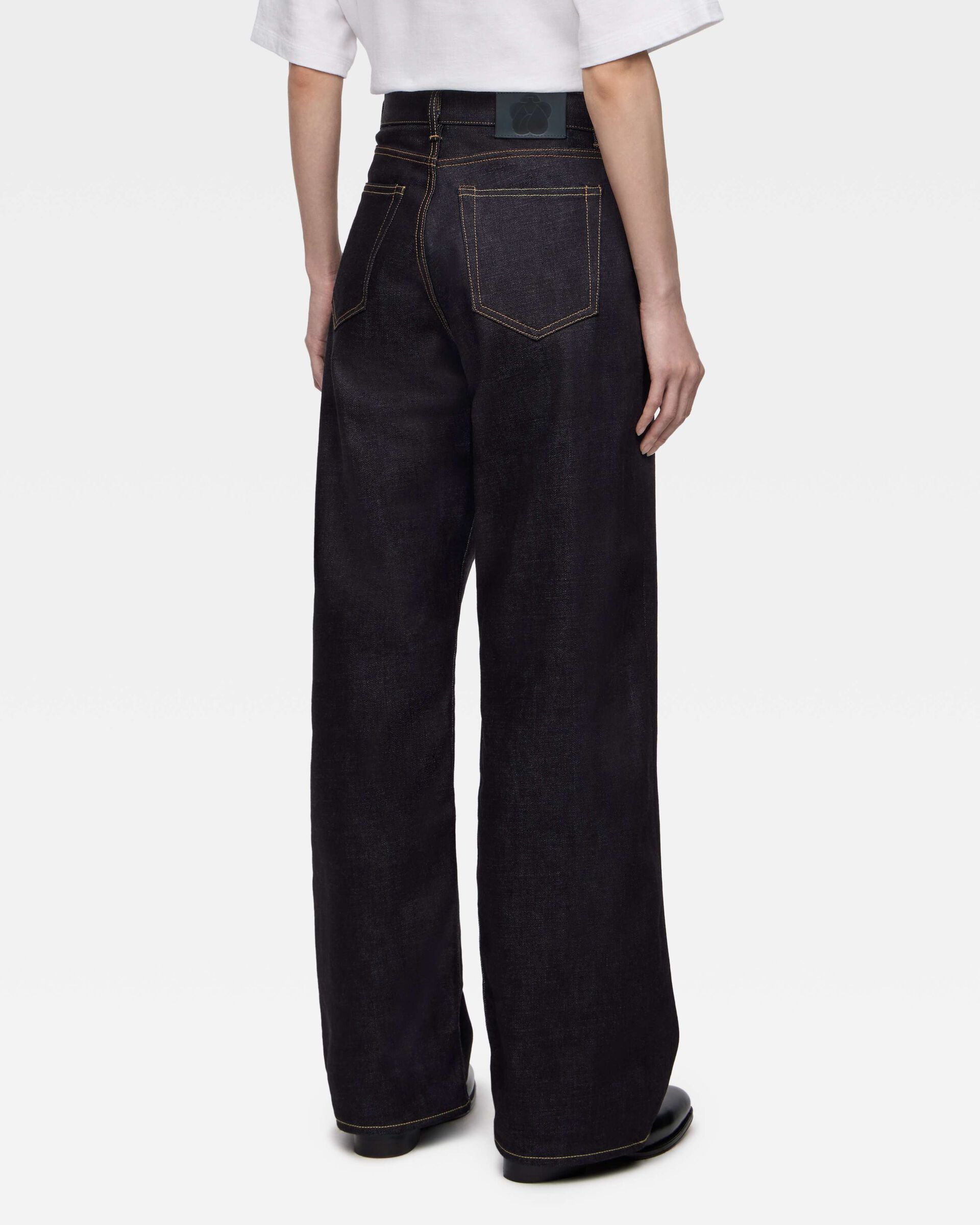 MWJZ0410 #410 STANDARD WIDE WOMENS 14.7oz ZIPPER FLY - INDIGO