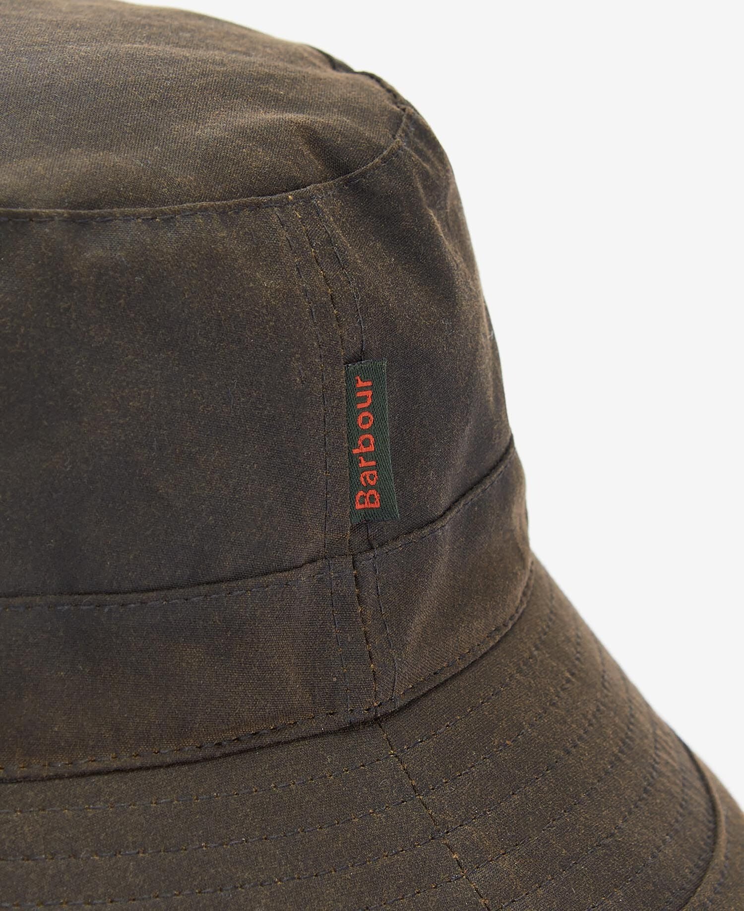 WAX BUCKET HAT - OLIVE