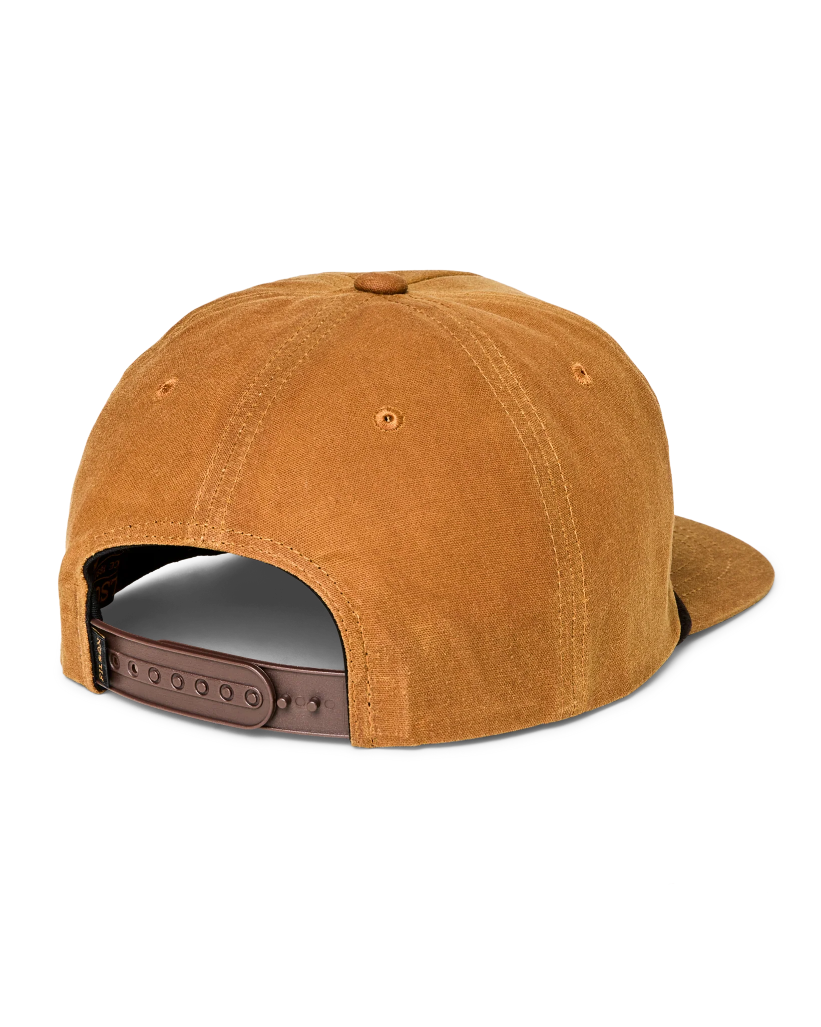 WAXED TRUCKER CAP - GOLD BROWN/SCENIC