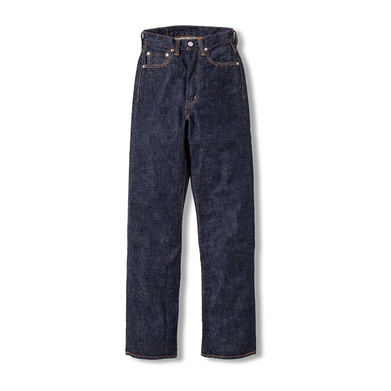 0107SS Womens Wide Straight “MONROE” Denim- (Super Smooth) - INDIGO