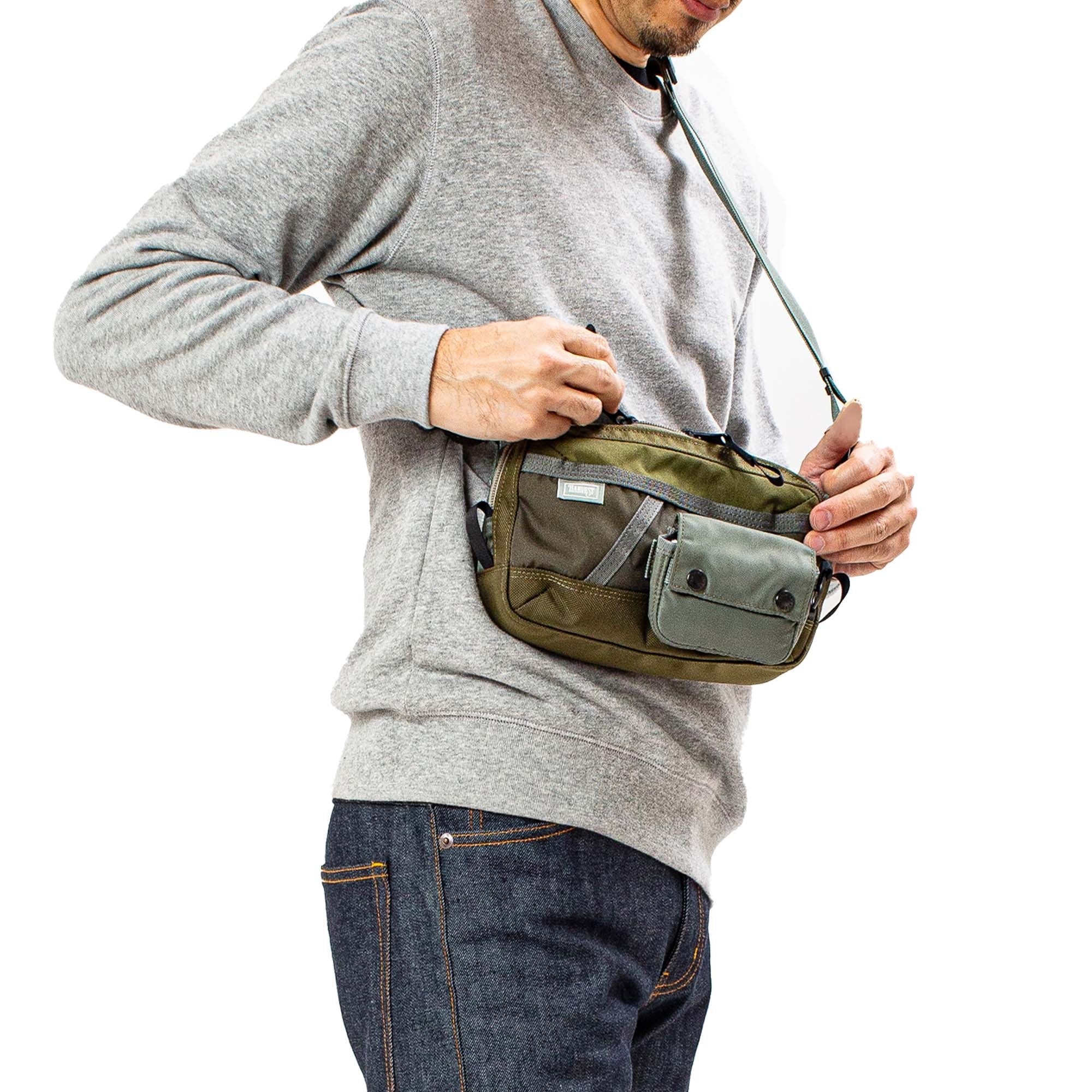 HGL-0187 ReLoad 2way shoulder bag (S) - SAGE GREEN