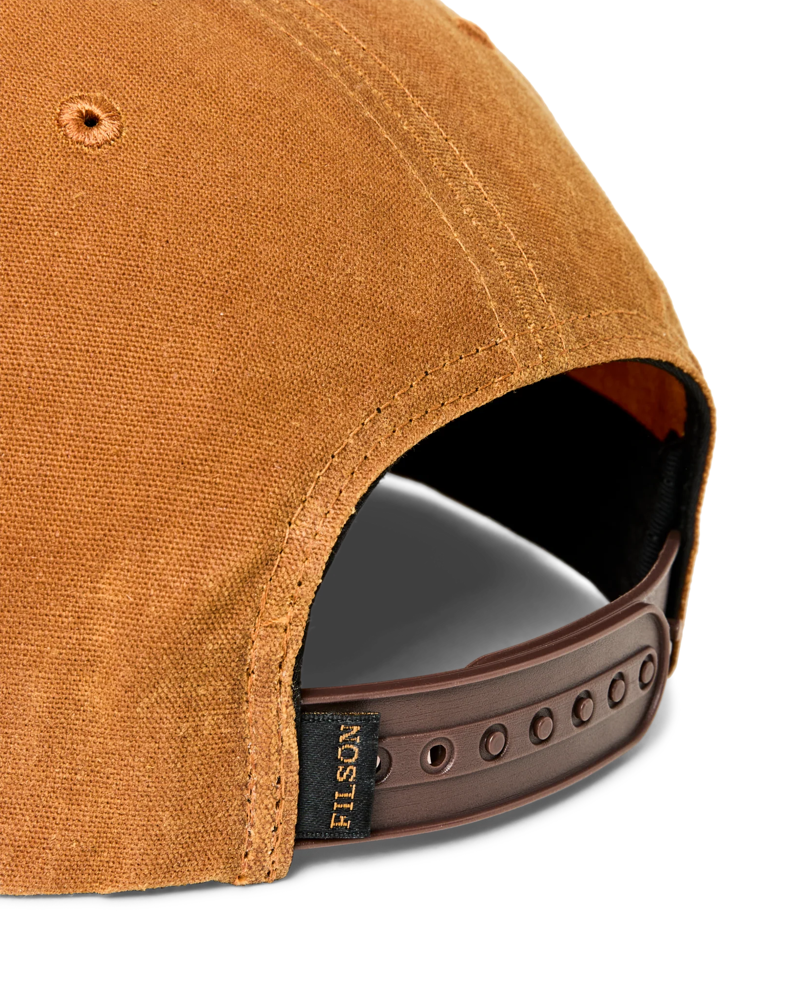 WAXED TRUCKER CAP - GOLD BROWN/SCENIC