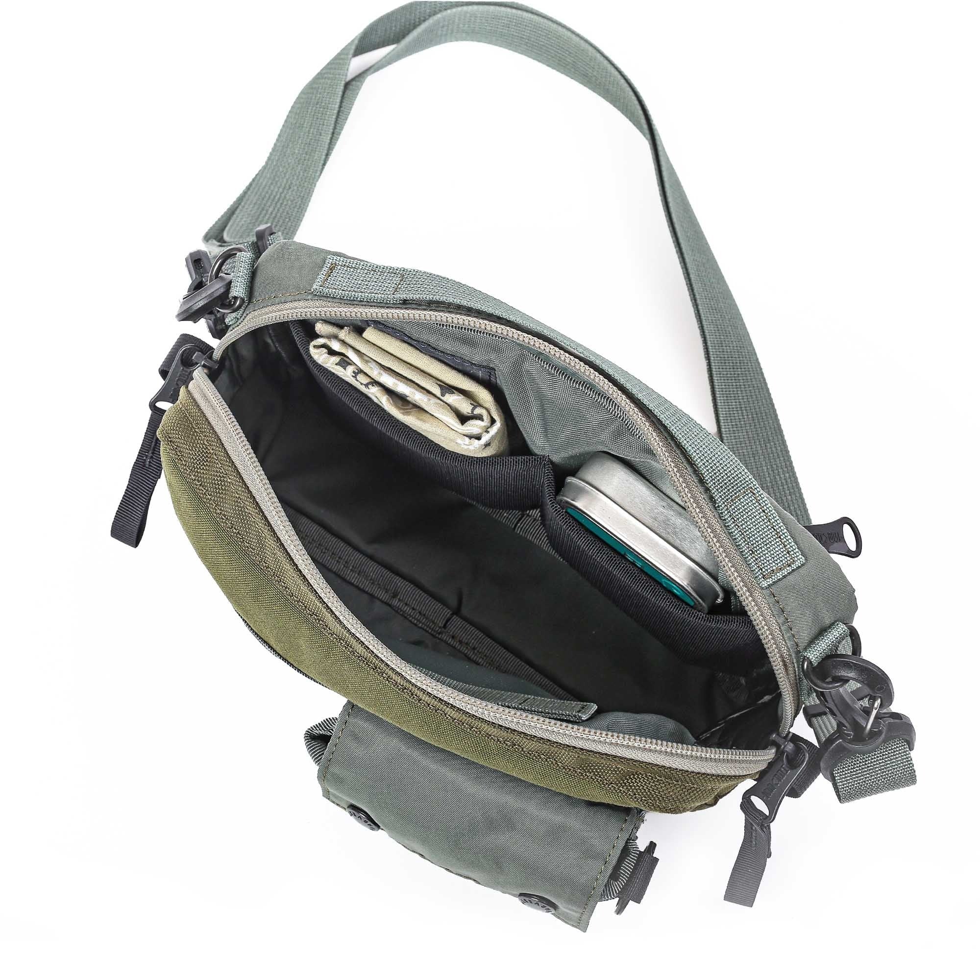 HGL-0187 ReLoad 2way shoulder bag (S) - SAGE GREEN
