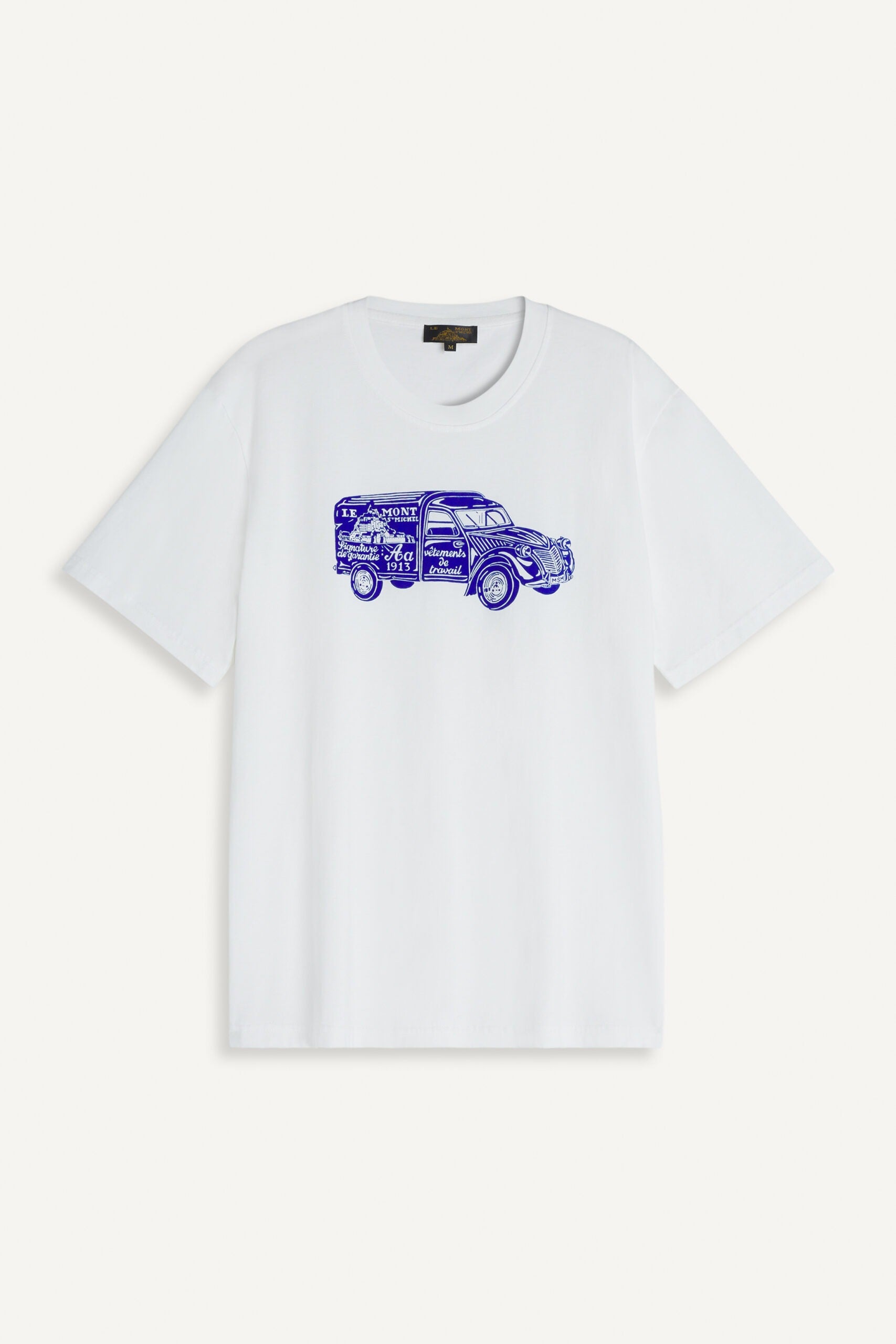 TERIU- T-SHIRT VAN PRINT - WHITE