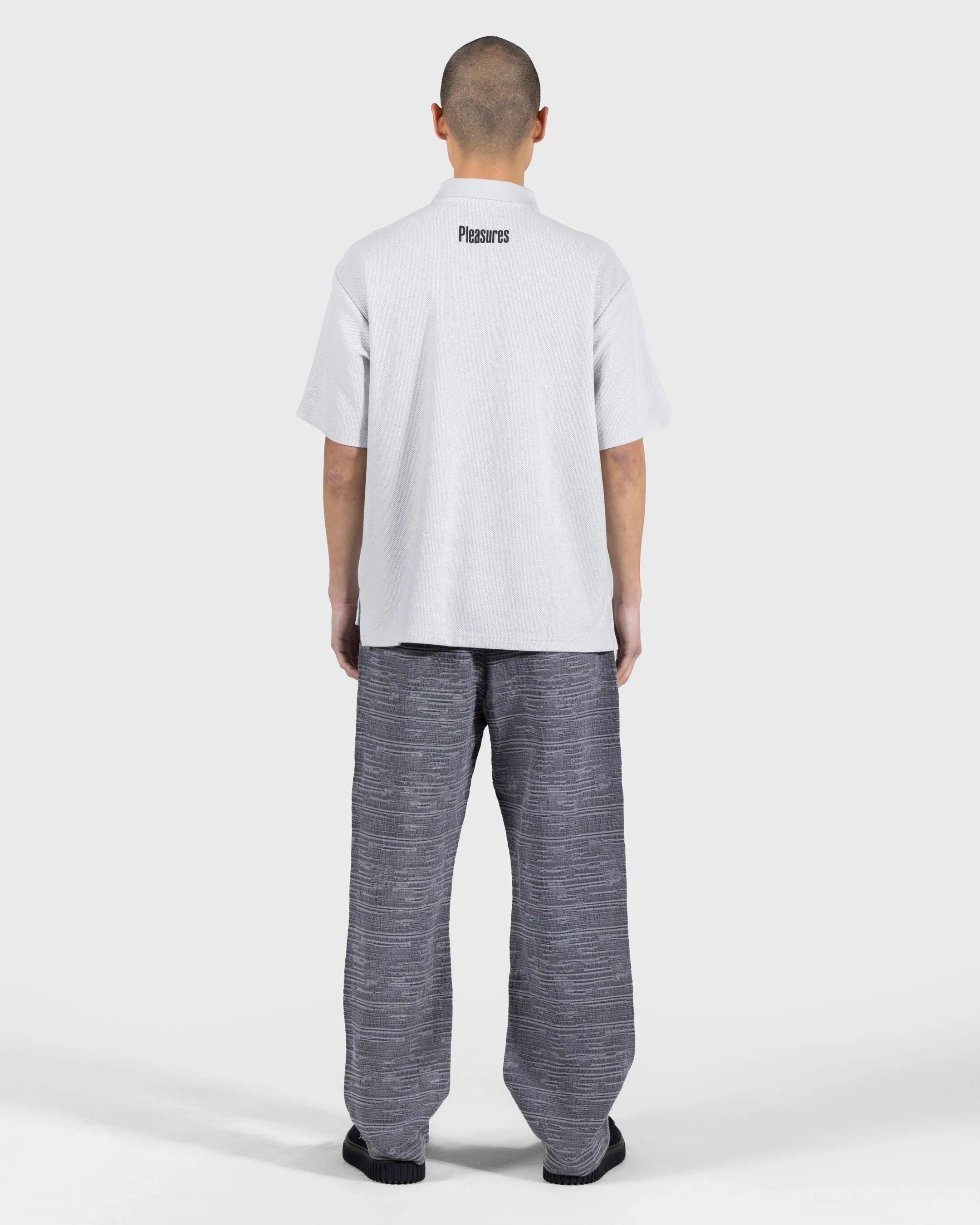 STEEL REVIVAL BOXY POLO - STEEL