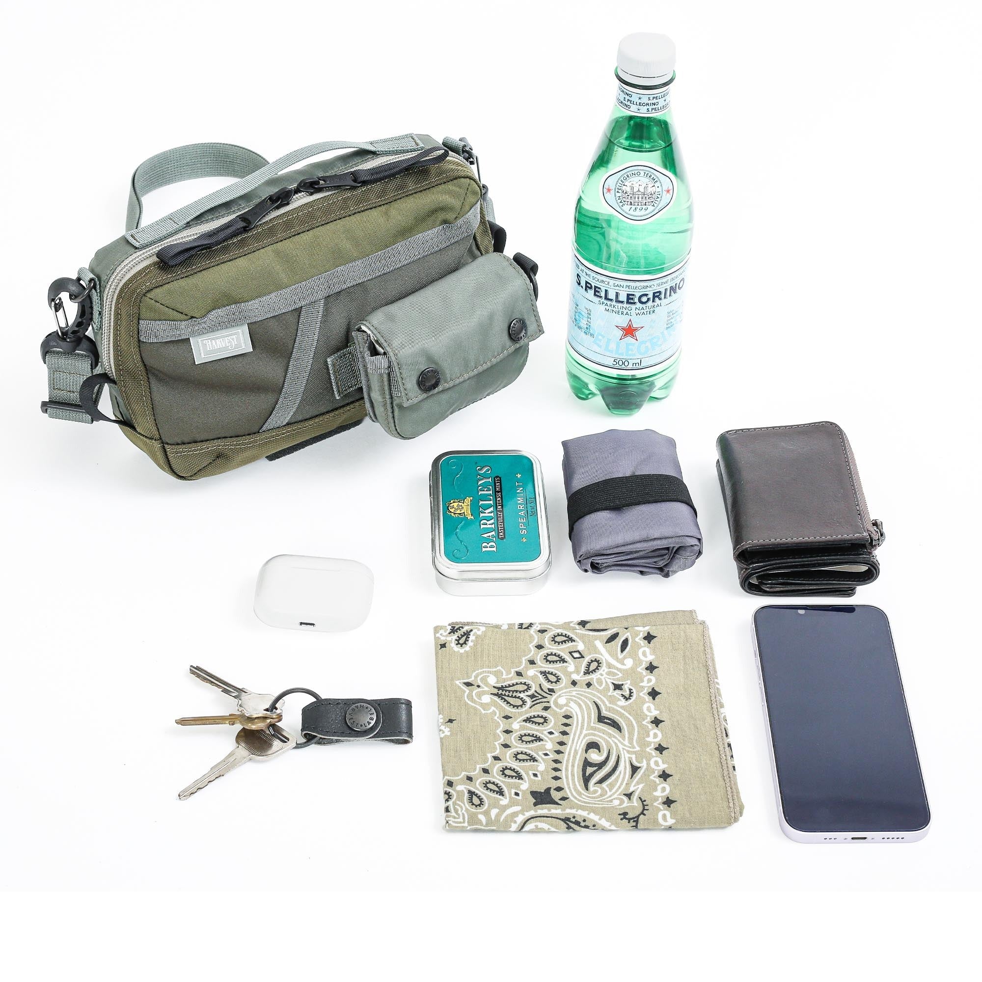 HGL-0187 ReLoad 2way shoulder bag (S) - SAGE GREEN