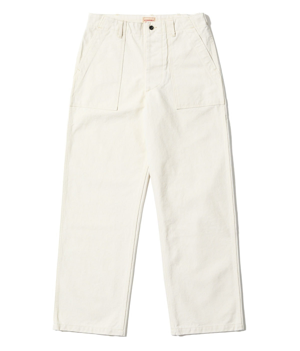 SM42524 SAILOR MOKU PRODUCTS 10oz. COTTON DUCK WORK PANTS - ECRU