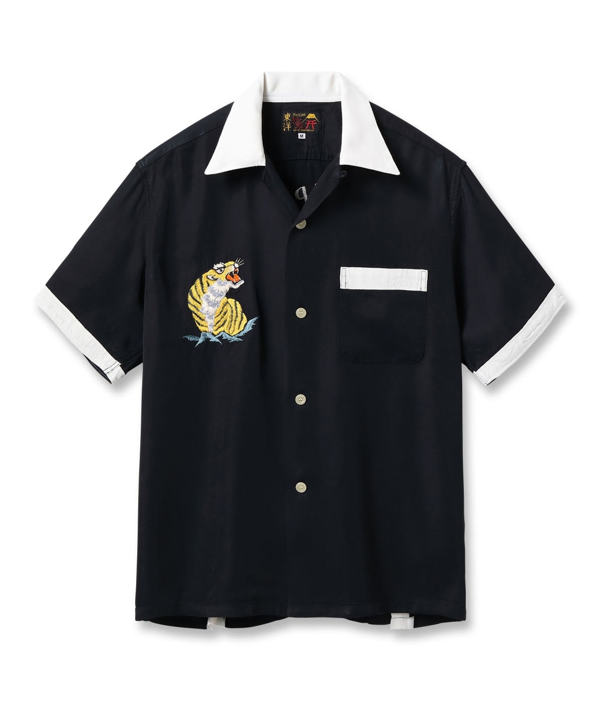 TT39508 SUKA SHIRT “ROARING TIGER” - BLACK
